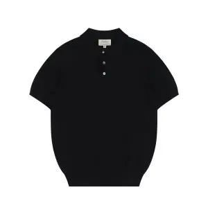[국내매장판] 벨리프 카라티Essential Comfort Short Sle이브 카라티Polo Knit (Black) 188881