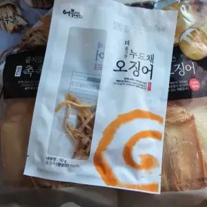 어부예찬 촉촉오징어 왕특대 4미(2미X2봉)+오징어채 1봉(50g)