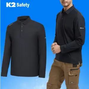 케이투 세이프티 여름 냉감 사방스판 TS-5204 흡습속건 빅사이즈 카라티셔츠