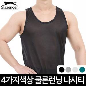 국산 남성 쿨론 런닝 이너웨어 메리야스 기능성 민소매 나시 M L XL 2XL 3XL 4XL 런닝