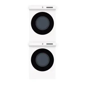 [삼성](H)비스포크 그랑데 AI 세탁건조기 세트 WF21CB6850BW+DV20CB8800BW 전국무료배송