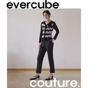 [에바큐브 Couture] 블룸 G플리츠 팬츠