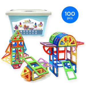 슈퍼제이맥 자석블럭 100pcs (기하&테마)