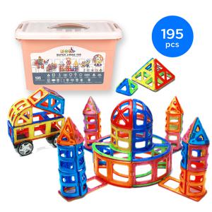 슈퍼제이맥 자석블럭 195pcs (직선)