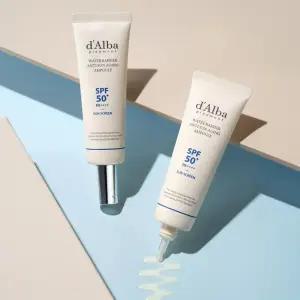 [달바][2개] 촉촉 물광 우유 선 워터베리어 안티 선 앰플 50ml(2개)