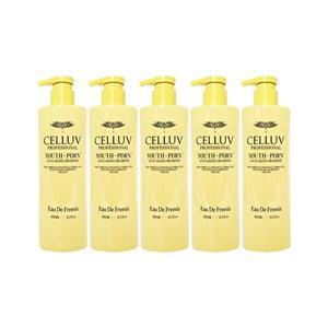 [셀럽]셀럽 프로페셔널 유스 PDRN 샴푸 450ml 5개 오드 뮤게 / 로즈 / 프리지아 향