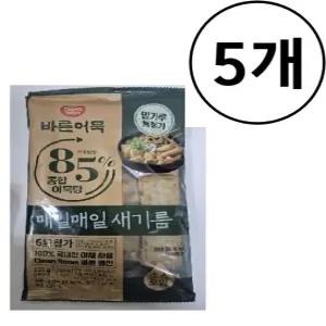 동원 바른 85% 종합어묵탕 220g x5개