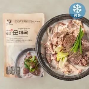 박지혜 사골 순대국 돼지국밥 대용량 국내산 650g x 10팩