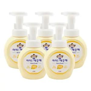 아이깨끗해 핸드워시 순 파우더향 용기 250ml x 5개 /An