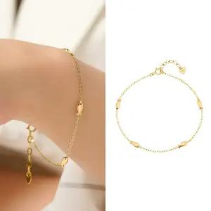 골드앤 *8월 무한 SALE* 14K 멜로우 피쉬 팔찌