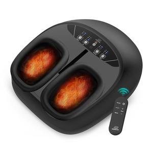 발바닥 근막염 신경병증, 리모컨, 최대 13 사이즈, 아빠, 엄마를 위한 선물, 온열 발 온열기용 열압착 진동 시아츠 마사지기 스네일락스