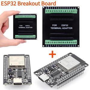 ESP-WROOM-32 ESP32-S 개발 보드 유형 C Bluetooth Wifi Nodemcu 모듈 + 브레이크아웃