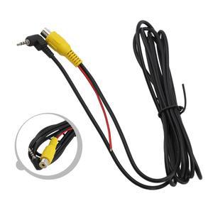 1x 자동차 AV 입력 변환기 케이블 RCA 여성 2.5 Mm 네비게이션 기계 오토바이 라인