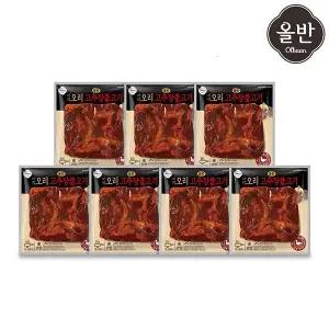 [하프클럽/]신세계푸드  오리 바짝 불고기 7팩 (고추장맛 200g x7팩 )