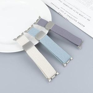 갤럭시 워치 8 밴드 클래식 44mm 워치줄 팔찌 Correa Pulseira 스트랩 마그네틱 브레이드