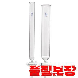 실험실 유리 개방형 크로마토그래피 칼럼 샌드 코어 필터 흡착