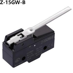 1PCS Z-15GW-B LXW5-11G1 긴 힌지 롤러 레버 마이크로 스위치 리셋 리미트 순간 이동