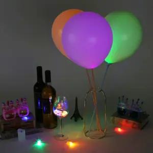 빛나는 파티 LED 총알 풍선 조명 컬러체인지 50개입라이트 인테리어무드등 전구 다용도 미니 볼조명 아트
