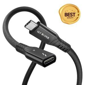 100% 호환Thunder-bolt 5 연장 케이블 120Gbps 240W 16K/8K 디스플레이 코드 노트북/모니터/PC용 TB4/USB4