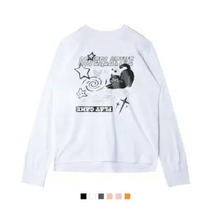 CATS FAVORITE THINGS 옆트임 긴팔 티셔츠 (STL2-5SP150)