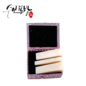 수인필방 요녕석 세트(5푼)-낙관,낙관용돌,전각,전각용돌,수업용돌,수제도장,도장만들기