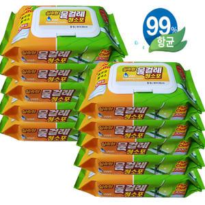 물걸레청소포 실속형 중형 30x20cm 30매 10개