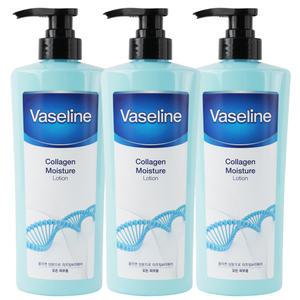 (3개)바세린 콜라겐 모이스처 바디로션 500ml