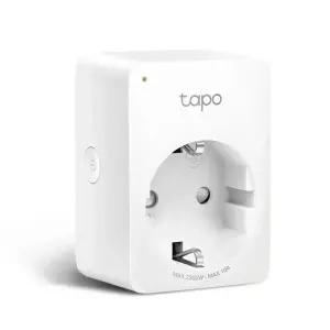 [1팩] Tapo P100 10A 2300W 스마트 플러그 구글 홈 지원 Wi-Fi 모니터링 타이머 콘센트