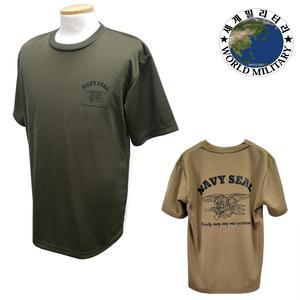 네이비씰 반팔 티셔츠 미해군특수부대 드라이 라운드 기능성 반팔티 navy seal udt sea 강철부대