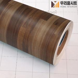 현대인테리어필름 에어프리 생활방수 접착식 럭셔리원목나무 무늬시트지필름 LW498