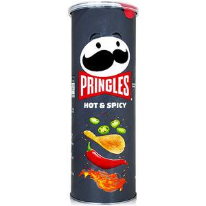 프링글스 매운맛 110g 1개, 포테이토칩 감자 스낵 과자 맥주 안주