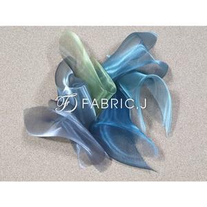 [패브릭제이]대폭 투톤 샤 노방 오간자 한복 원단 6종 FJ-142