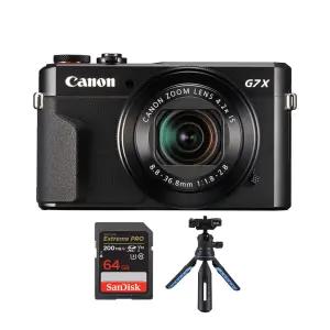 캐논 PowerShot G7X Mark II 파워샷+SD 64GB+ 슬릭 3X4 멀티포드 패키지 ok