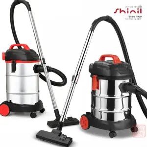 신일 대용량 업소용 대형 공업용 청소기 SVC-W1600KP 건습식 30L 대용량 강력모터