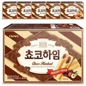 크라운 초코하임, 142g, 6개