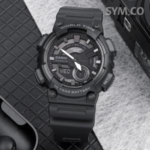 정품 스타샵 AEQ-110W-1B 카시오 패션 손목시계 c109