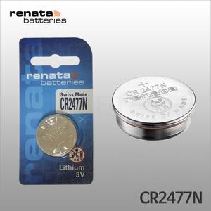 레나타 CR2477N 3.0V 950mAh 리튬코인전지 스위스산 자동차키 리모컨 체중계 계측기 테스터기 시계배터리