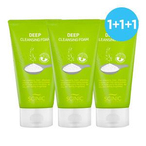 싸이닉 모공청정 딥 클렌징 폼  150ml 3개