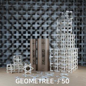 [GEOMETREE 지오메트리] 건축조형 폼 메이커 3D 퍼즐:지름[ 50mm(소) (+) 블록, (TL) 블록