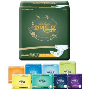 팬티형 성인기저귀 화이트유 골드 매직테이프 특대형 10장 1팩