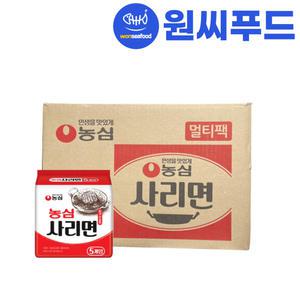 원씨푸드 농심 사리면 110g X 40개입 한박스(라면사리 40봉)