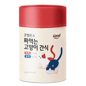 굿밸런스 짜먹는 간식 참치+연어 60p