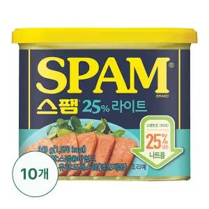 [CJ]스팸 25%라이트 340G X 10개