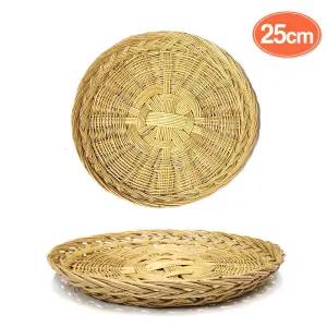 싸리채반 25cm / 싸리 채반 싸리나무채반 전채반 부침개채반 죽제품 튀김채반 과일소쿠리 건조채반