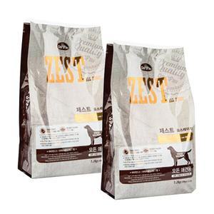 데이스포 제스트 올스테이지사료 5kg x2팩 애견사료
