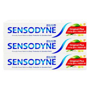 센소다인 오리지날 플러스 치약 100g x 3개