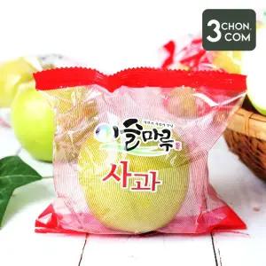 [롯데백화점]삼촌밥먹자 껍질채 먹는 세척 아오리사과 (꼬마) 5kg