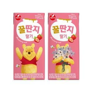 서울우유 딸기꿀딴지180mlx24개