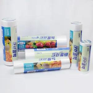 (대형 500매) 크린롤백 30x40/롤비닐/롤비닐백/롤봉투/롤봉지/롤비닐봉지/일회용비닐/주방롤백/1회용비닐