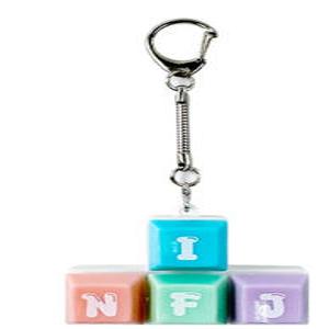 (TD) (정서활동) MBTI 키보드 키링 만들기 - 1인세트